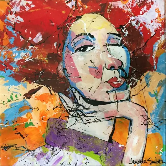 Wild Confidence by Oklahoma Artist, Janetta Smith